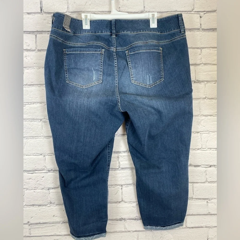 Torrid Denim Skinny High Waisted Jeggings size 24 - Picture 4 of 12